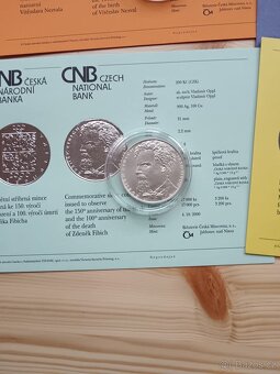 AG pamětní mince ČNB 200kč BK provedení - 3