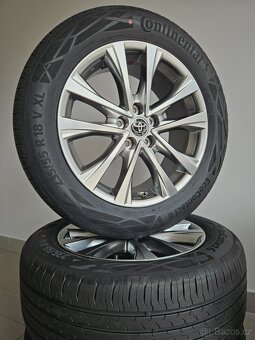 Orig. Toyota 5x114 Letní 235/55/18 - Zánovní - 3