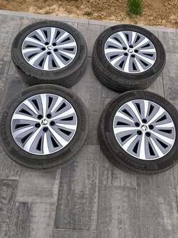 ALU kola Škoda Superb 3 + letní pneu - 3