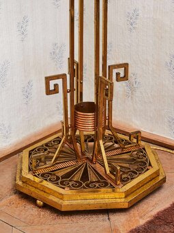 Originální stojací lampa Art Deco - 3