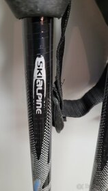 Dětské sjezdové hůlky ski alpine carbon kid 100cm - 3