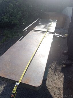 Srovnávačka 50 cm šíře . Délka stolu 2,60 cm. - 3
