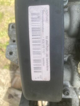 Vw motor 1.6i 16v 77kW BCB s převodovkou - 3