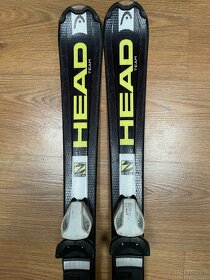 Dětské sjezdové lyže 117cm Head, hůlky v ceně - 3