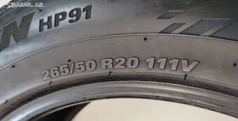 265/50/20 111V LETNÍ PNEUMATIKY KUMHO - sada 4 ks - 3