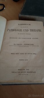 Starozitne knihy Patologie und Therapie - 3