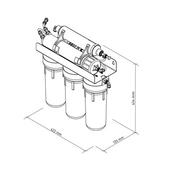 Reverzní osmóza PURE Standard s mineralizátorem - 3