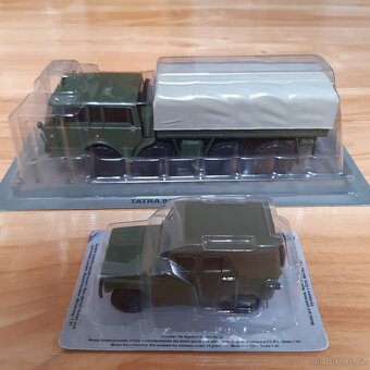 TATRA813 8×8+UAZpremiovy model-kultovní nákladáky deagostiny - 3