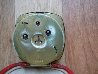 Starý cestovník budík RUHLA - nálezový stav - stav foto - 3