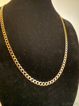 Zlatý řetízek pancer 11,47g 585/1000 - 3