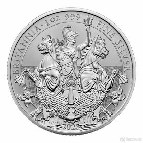 Stříbrná mince 2 x 1 oz Britannia proof set 2023 - 3