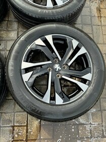 ORIGINÁL Alu Peugeot Salamanca R17, 4x108 - TOP STAV - 3