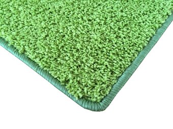 Schodový nášlap Color Shaggy zelený - 11ks - 3