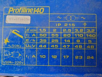 Elektrodová svářečka Profiline 140 s příslušenstvím - 3
