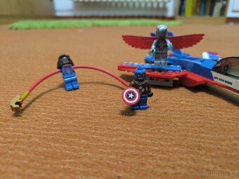 LEGO Marvel 76076 Honička ve stíhačce - Kapitán Amerika - 3