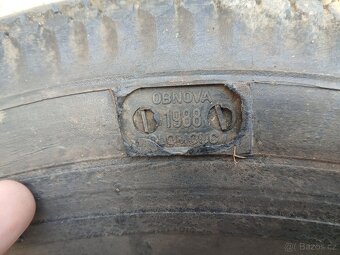 2x nepouzite pneu barum 5,90-15 - 3