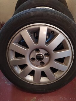 Disky a letní pneu Renault Scénic I, 205/50 r16 - 3