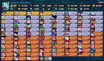brawl stars účet 68k - 3
