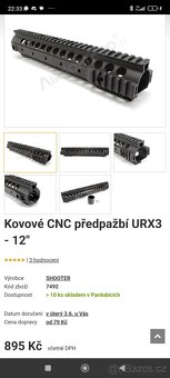 M4 předpažbí 12" - 3