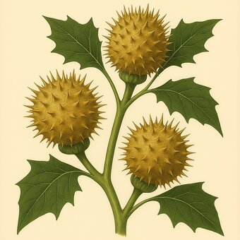 Datura Stramonium - durman obecný, sazenice - 3