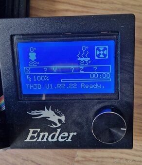 Creality Ender 5 Pro + hrubý a hladký tiskový plát - 3