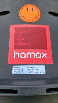 Dětská sedačka HAMAX SIESTA + 2x držák - 3