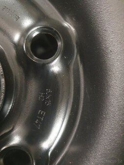 Zimní kompletní kola 5x112 r15 pneu 195/65 r15 - 3