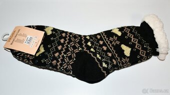 Dámské zimní ponožky 39-42 moc hezké - 3