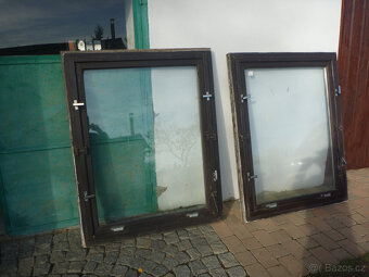 dřevěná okna,výklopné +futra - 3
