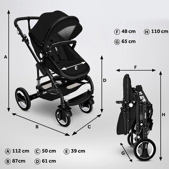 Pronam kočárek 3v1 - 3