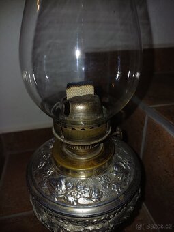 Starozitna petrolejova lampa - 3