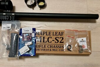 Airsoftová manuální odstřelovací puška custom typ VSR-10 - 3