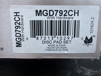 Brzdové destičky RAYBESTOS - 3