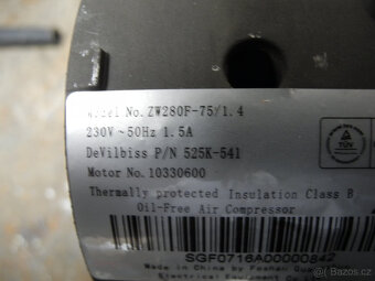 bezolejový tichý kompresor - 3
