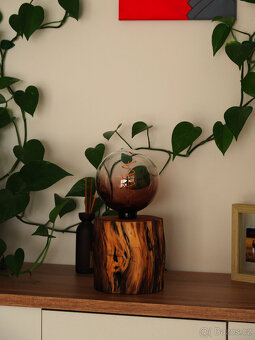 Stolní lampa z masivu - 3