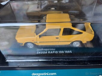 Model Škoda Rapid 130 1:24 De Agostini - 3