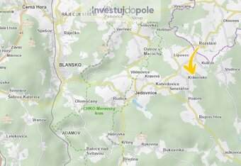 Prodej pole v k.ú. Krásensko - 3