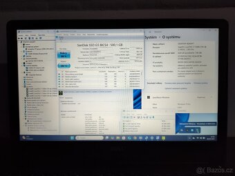 podsvícený Dell 15,i7-3,5GHz,Nvidia-4Gb,FHD,DDR4,500Gb SSD - 3