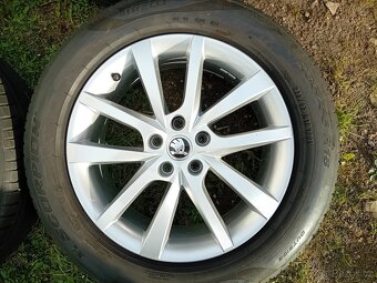 Originální sada kol Škoda Kodiaq 5x112R18 - 235/55R18 letní - 3