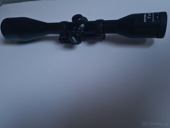 Puskohled Artemis 2100, 7x50 s cervenym bodem, a montazi - 3