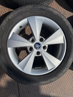 Prodám ORG. Alu Škoda R16 5x112 ET46 - 3