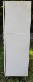 Skříň dvoudvéřová šířky 100 cm bílá - 3
