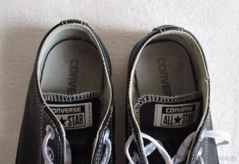 Kožené tenisky Converse černé nízké 37,5 - 3