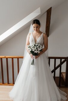 Prodám svatební šaty 👰🏻♀️ - 3