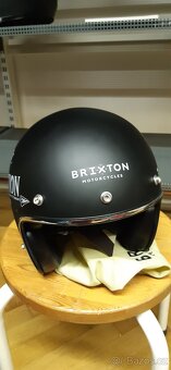 prilba Brixton cerna vel.S/55-56cm, nova, puvodne 3290Kc - 3