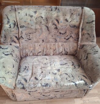 Konferenční stolek, dvojsedák - 3