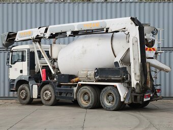 MAN TGA 32.360, 8x4, RETARDÉR, 7 CBM, PÁSOVÝ PŘEPRAVNÍK S DO - 3