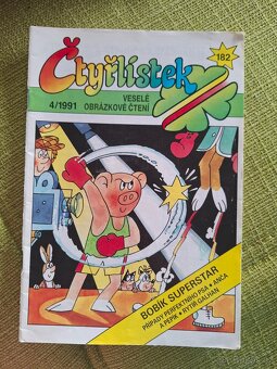 Staré čtyřlístky stav lehce opotřebované - 3