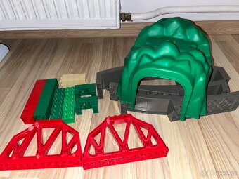 Lego duplo most a tunel - 3