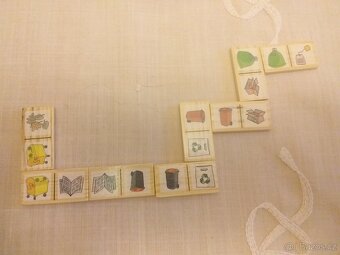 Dřevěná hra DOMINO - 3
